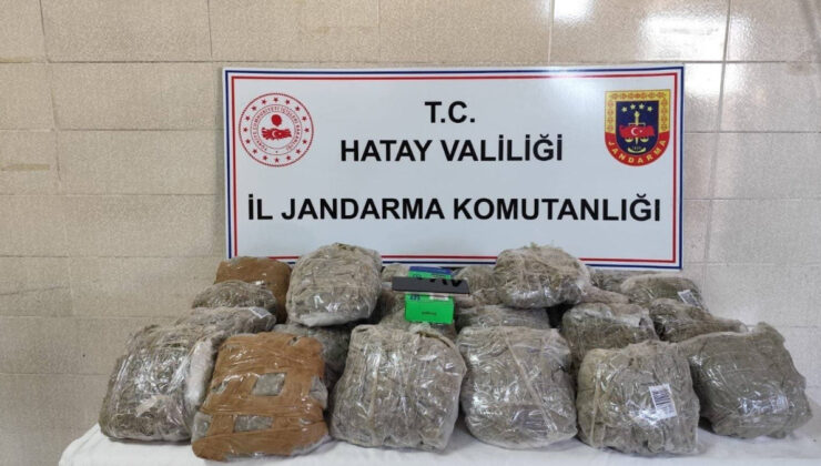 Hatay’da uyuşturucu ve kaçakçılık operasyonu