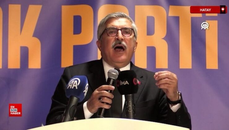 Hüseyin Yayman, Hatay’da bayramlaşma programında konuştu