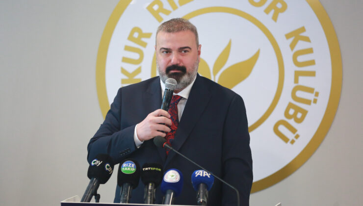 İbrahim Turgut yine Rizespor başkanlığına seçildi