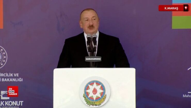 İlham Aliyev: Yaşasın Türkiye-Azerbaycan kardeşliği