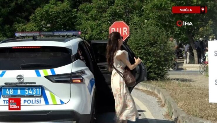 İmtihana geç kalan öğrencileri polis takımları yetiştirdi