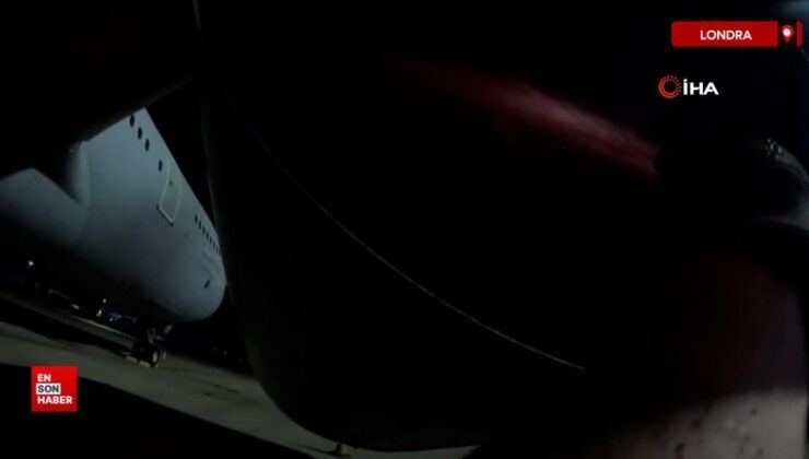 İngiltere’de Filistin yanlısı aktivistler iki askeri uçağa boya sıktı