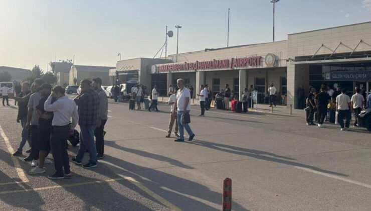 Irak’a giden uçaklar Şırnak’a indi