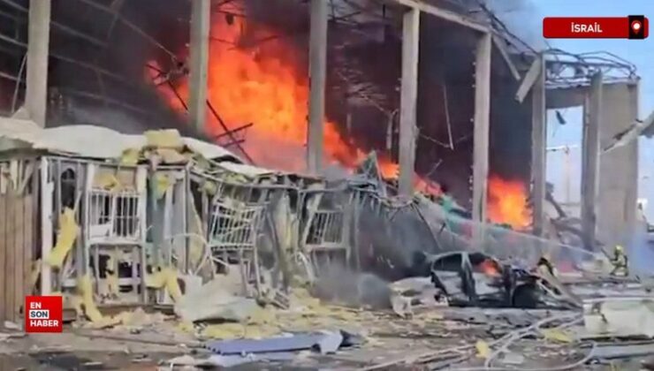 İran füzeleri İsrail’in askeri lojistik ünitesi AMAN’ı vurdu