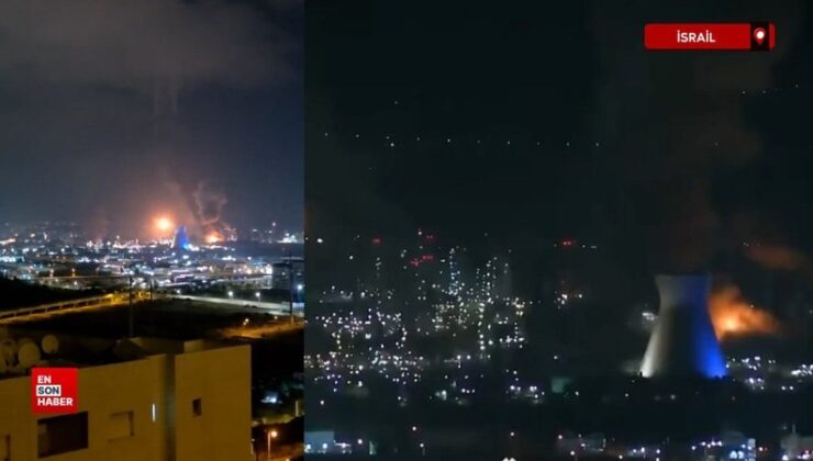 İran, Hayfa’da petrol rafinerini vurdu