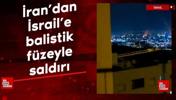 İran, İsrail’e tekrar balistik füze taarruzlarına başladı