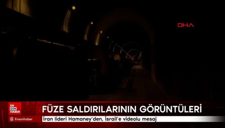 İran lideri Hamaney’den, İsrail’e videolu bildiri