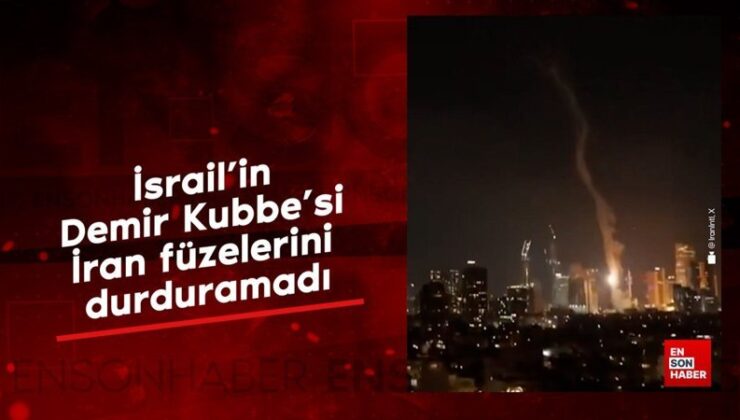 İsrail’in Demir Kubbe’si, İran füzelerini durduramadı