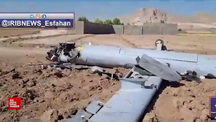 İsrail’in Hermes 900 insansız hava aracı, İran’ın İsfahan kentinde düşürüldü