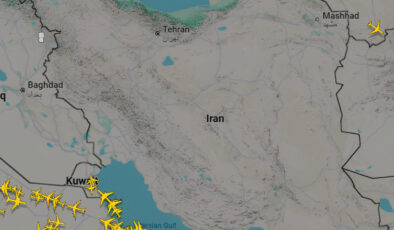 İsrail’in İran’a saldırısının akabinde bölgede hava trafiği
