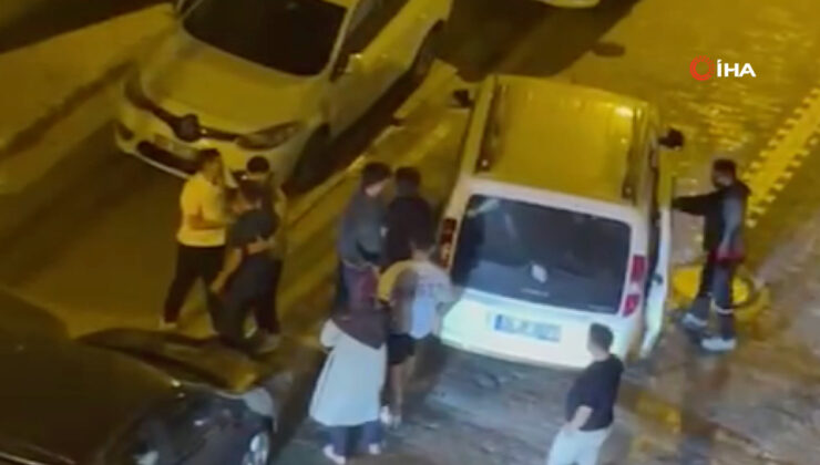 İstanbul’da iki şoför ortasında yol verme hengamesi
