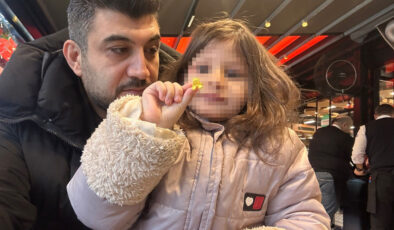 İstanbul’da kızını döven eşini kayda aldı