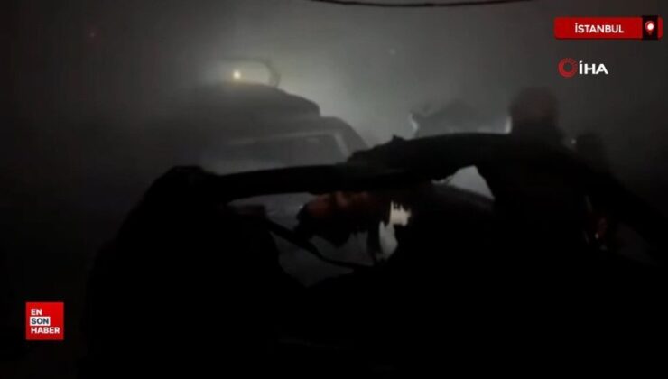 İstanbul’da oto tamirhanede yangın: 10 araç kullanılamaz hale geldi