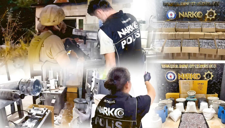 İstanbul’da uyuşturucu imalatçılarına yönelik operasyon: 3 kuşkulu yakalandı