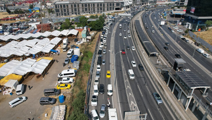 İstanbul’da yolda kurban trafiği