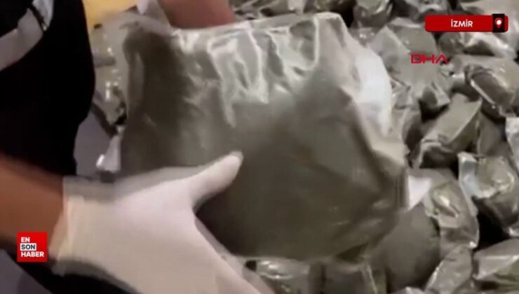 İzmir’de 126 kilo bonzai ele geçirildi