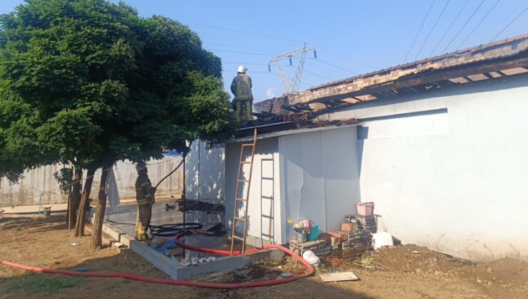 İzmir’de çiftlik yangını: 1 yaşındaki bebek ağır yaralandı