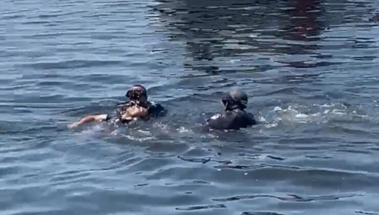 İzmir’de denize düşen genç, boğulma tehlikesi geçirdi