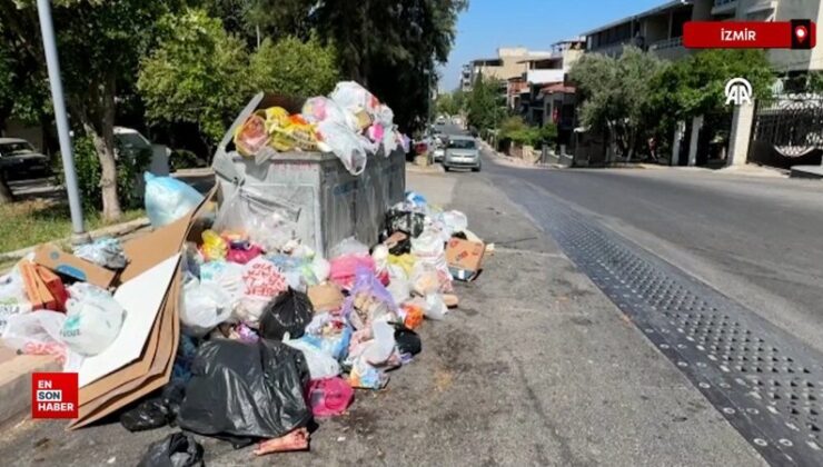 İzmir’de tertipli maaş alamayan belediye çalışanlarının iş bırakma aksiyonu sürüyor