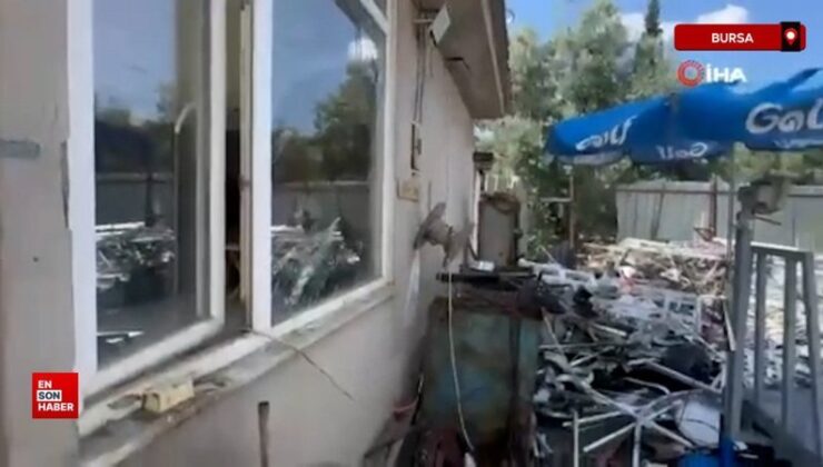 İznik’te LPG tankı patladı