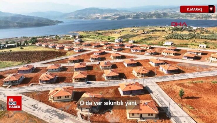 Kahramanmaraş’ta 110 köy konutunun inşası tamamlandı