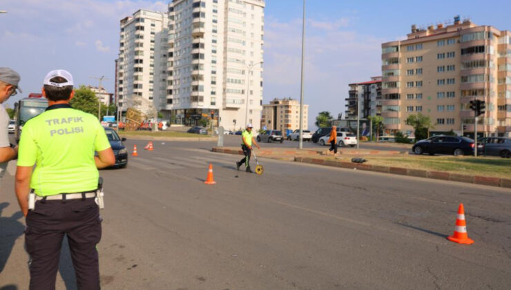 Kahramanmaraş’ta karşıya geçmek isteyen bayana araba çarptı