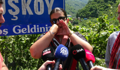 Kanarya Adaları’ndan ıslık lisanıyla konuşanlar Giresun Kuşköy’e geldi