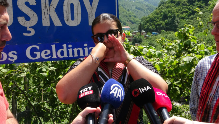 Kanarya Adaları’ndan ıslık lisanıyla konuşanlar Giresun Kuşköy’e geldi