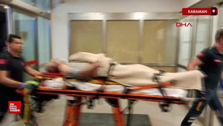 Karaman’da tartıştığı kız arkadaşının babasını ve ağabeyini pompalı tüfekle vurdu