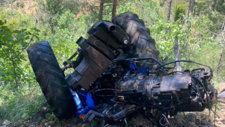 Kayseri’de traktör uçuruma yuvarlandı: 8 yaralı