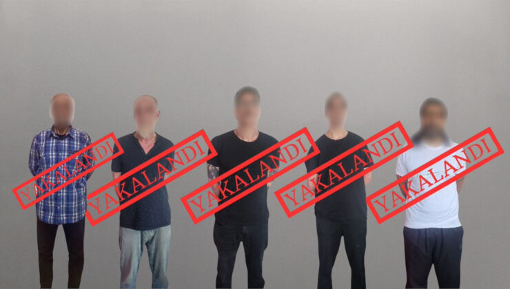 Kırmızı bültenle aranan 5 hatalı daha Türkiye’ye getirildi