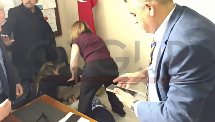 KKTC’de başörtülü öğrenciyi içeri almamaya çalışan müdür baygınlık geçirdi