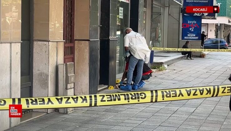 Kocaeli’de cadde ortasında başından vurularak öldürüldü