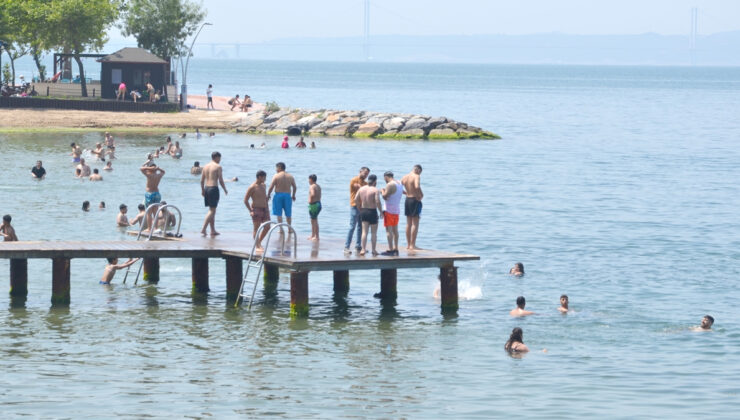 Kocaeli’nin mavi bayraklı plajları bayramın gözdesi oldu