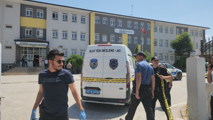 Konya’da okulda silahlı atağa uğrayan öğretmen öldü