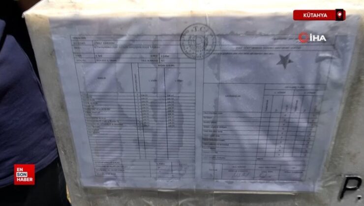 Kütahya’da şehit babasına his yüklü karne armağanı