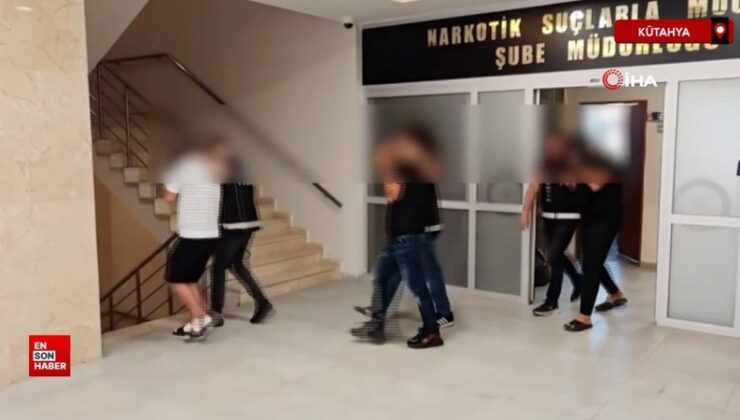 Kütahya’da uyuşturucu operasyonu: 3 kuşkulu tutuklandı