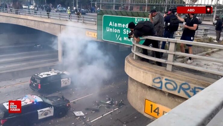 Los Angeles’ta sokaklar karıştı