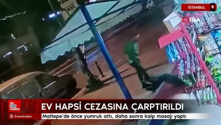 Maltepe’de evvel yumruk attı, daha sonra kalp masajı yaptı