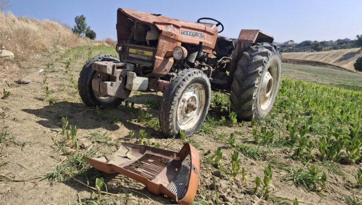 Manisa’da traktör tarlaya uçtu: 16 yaşındaki genç öldü