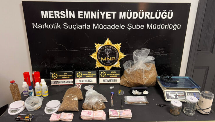 Mersin’de balkondan uyuşturucu atan kuşkulu dronla tespit edildi: 9 gözaltı