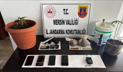 Mersin’de uyuşturucu operasyonu: 4 kuşkulu yakalandı