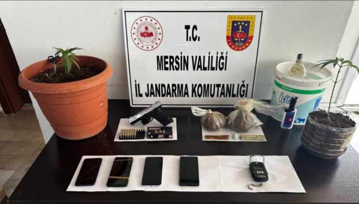 Mersin’de uyuşturucu operasyonu: 4 kuşkulu yakalandı