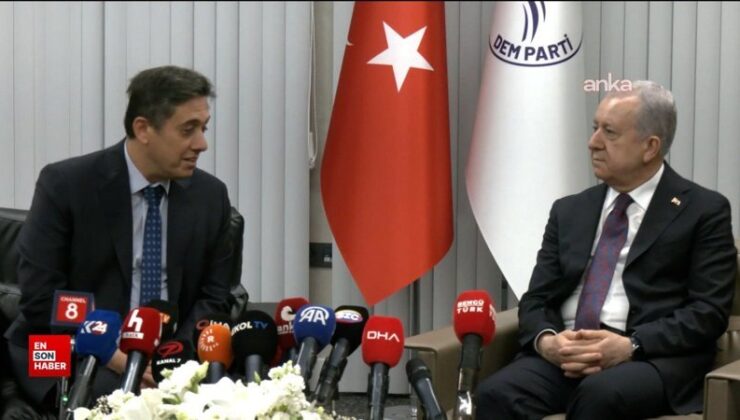 MHP’den DEM Parti’ye bayram ziyareti