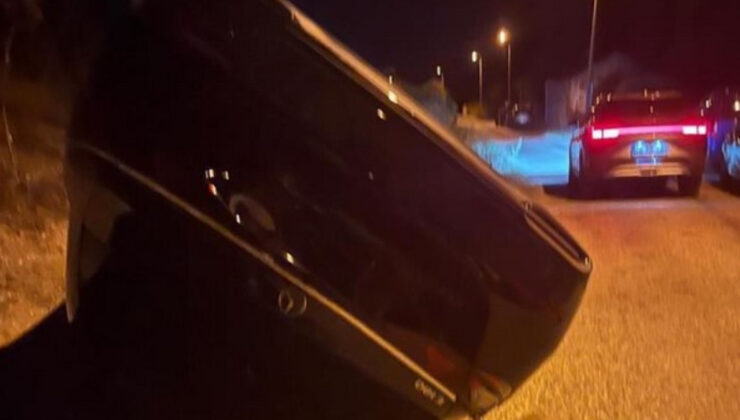 Muğla’da kaza yapan şoför, plakayı alıp kaçtı