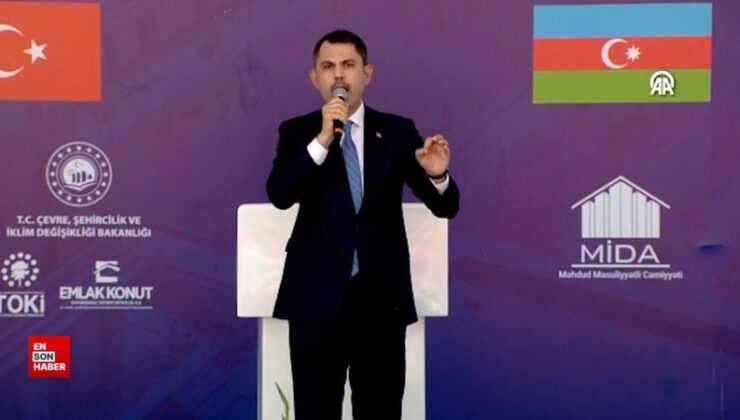 Murat Kurum: Günde 23 konutla, tanım edilemez bir süratle yolumuza devam ediyoruz