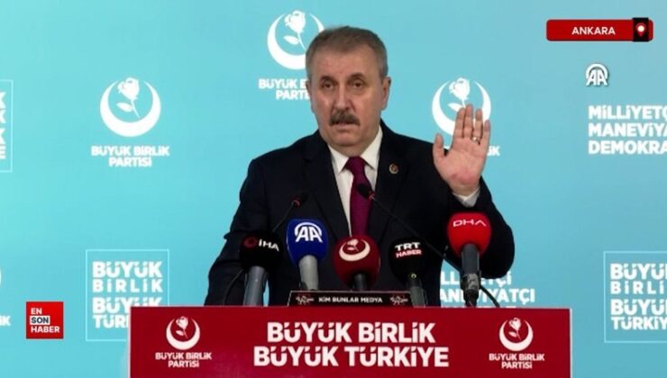 Mustafa Destici: İran’dan sonra amaç Türkiye’dir