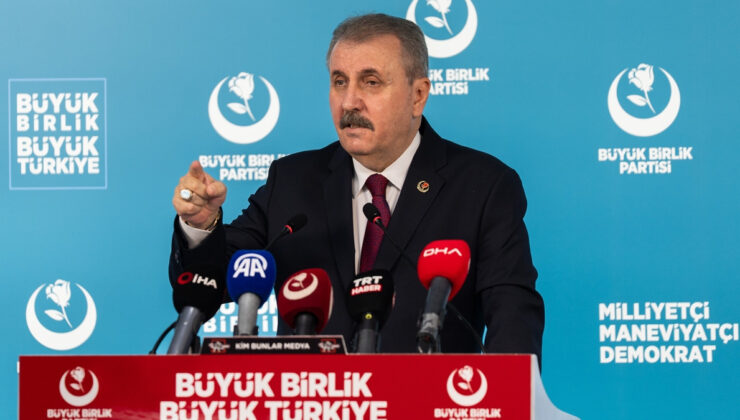 Mustafa Destici: İran’dan sonra amaç Türkiye’dir