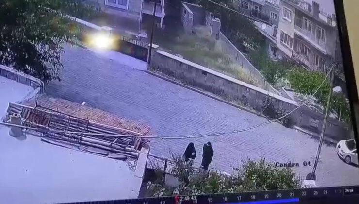 Nevşehir’de bayan kılığına giren hırsızlar kamerada