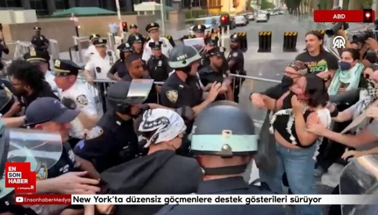 New York’ta sistemsiz göçmenlere dayanak şovları sürüyor